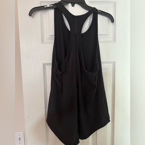 Zyia Active Effortless Black Racerback Mesh Athletic Workout Tank Top Size L - Picture 3 of 5